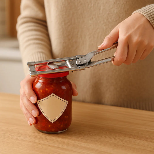 Adjustable Stainless Steel Can Opener for Different Sizes